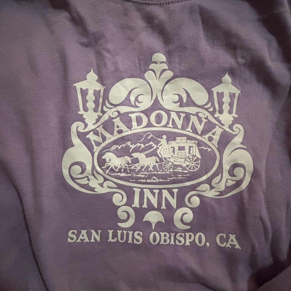 Purple Madonna Inn Graphic Sweatshirt